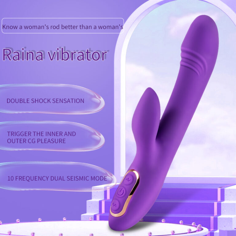 Multi Frequency Dual Vibrator for Women C-Spot and G-Spot