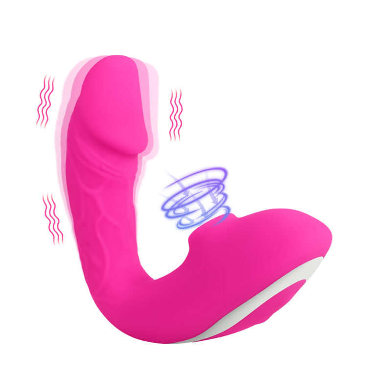 Realistic 10-Frequency Suction & Vibrating Dildo for Women 1