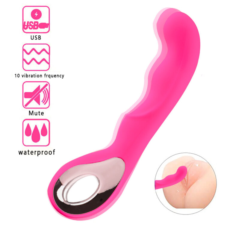 Women's Rechargeable Vibrating Wand - 10 Vibration Modes