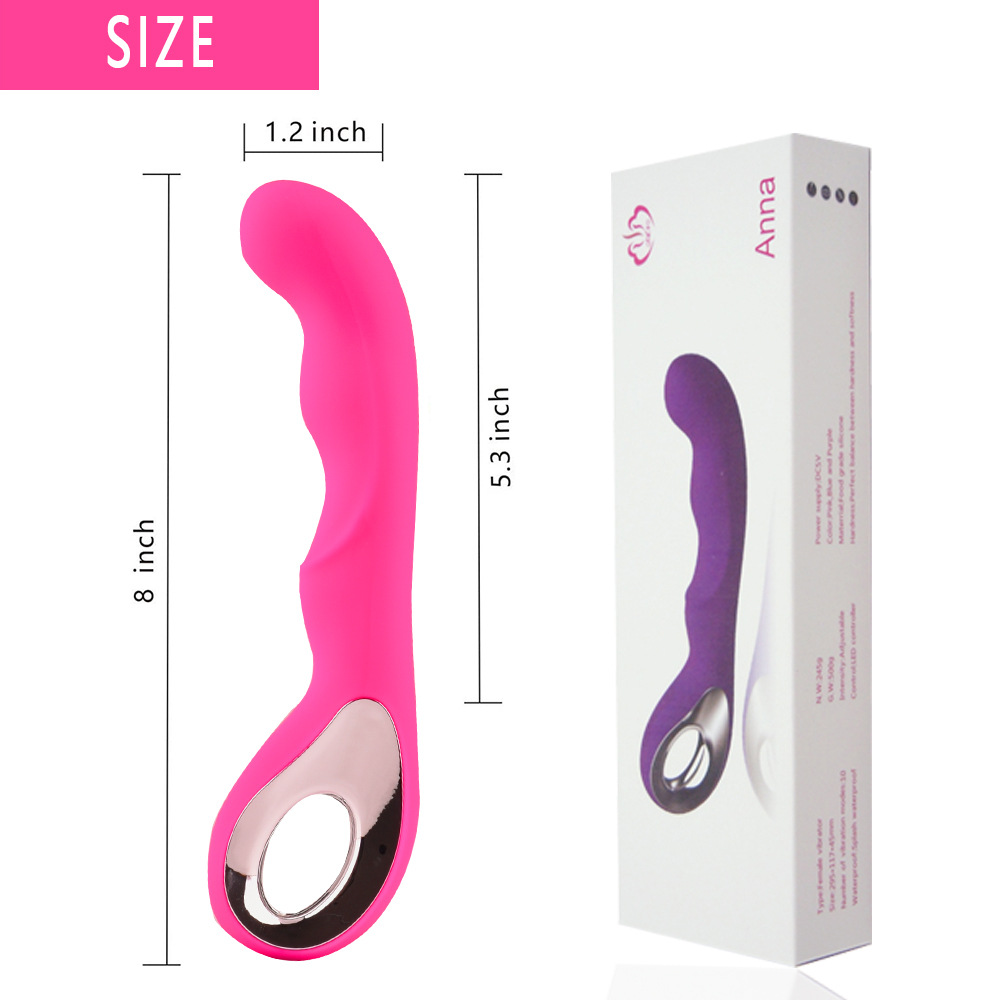 Women's Rechargeable Vibrating Wand - 10 Vibration Modes
