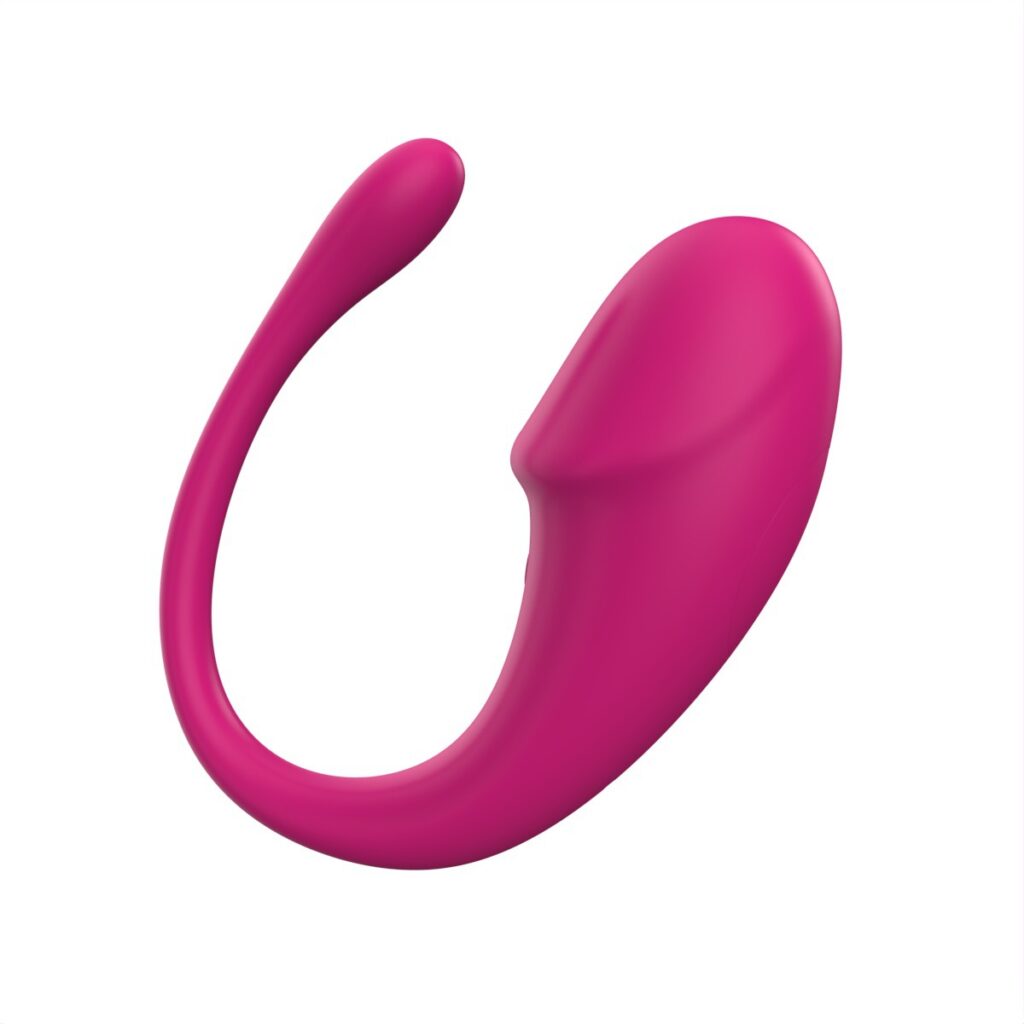APP-Controlled Wearable Vibrating Egg Wireless Remote G-Spot Vibrator for Women-Red