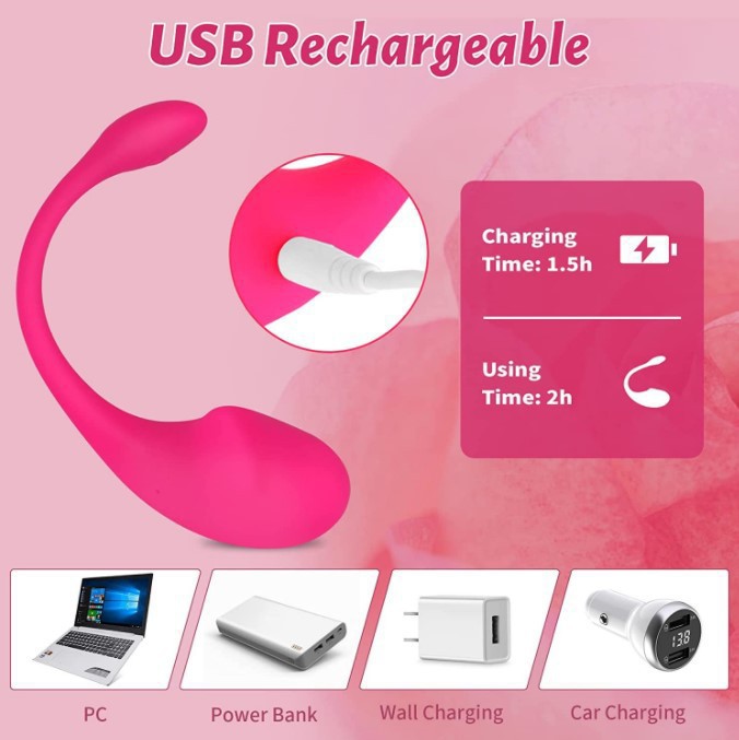 Tadpole-Shaped Wearable Vibrating Egg for Women