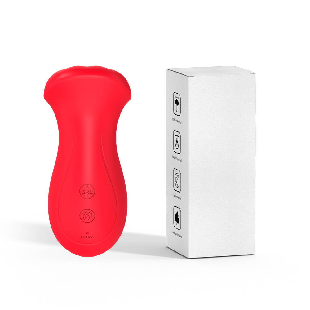 Clitoral and Nipple Licking Suction Vibrator for Women, Tongue-Licking and Sucking Vibrating