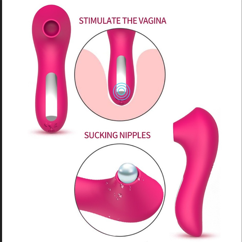 10-Mode Clitoral Suction Vibrator for Women – Rechargeable Sucking and Vibrating Stimulator for Intense Pleasure