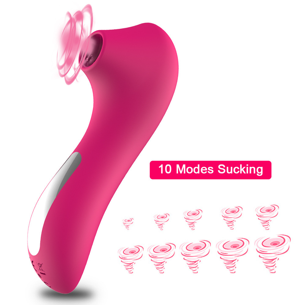 10-Mode Clitoral Suction Vibrator for Women – Rechargeable Sucking and Vibrating Stimulator for Intense Pleasure