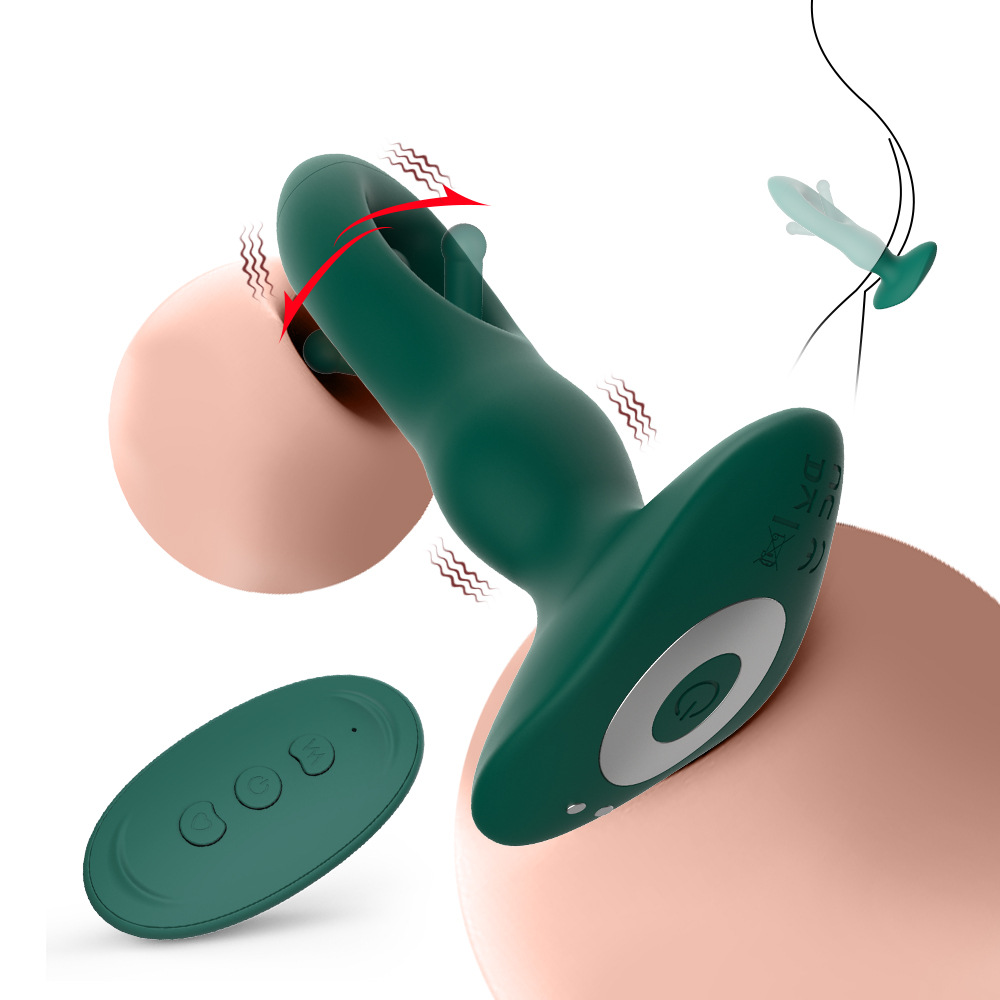 Remote Control Vibrating & Slapping Anal Plug for Women Wireless Multi-Mode Butt Plug Massager for Pleasure