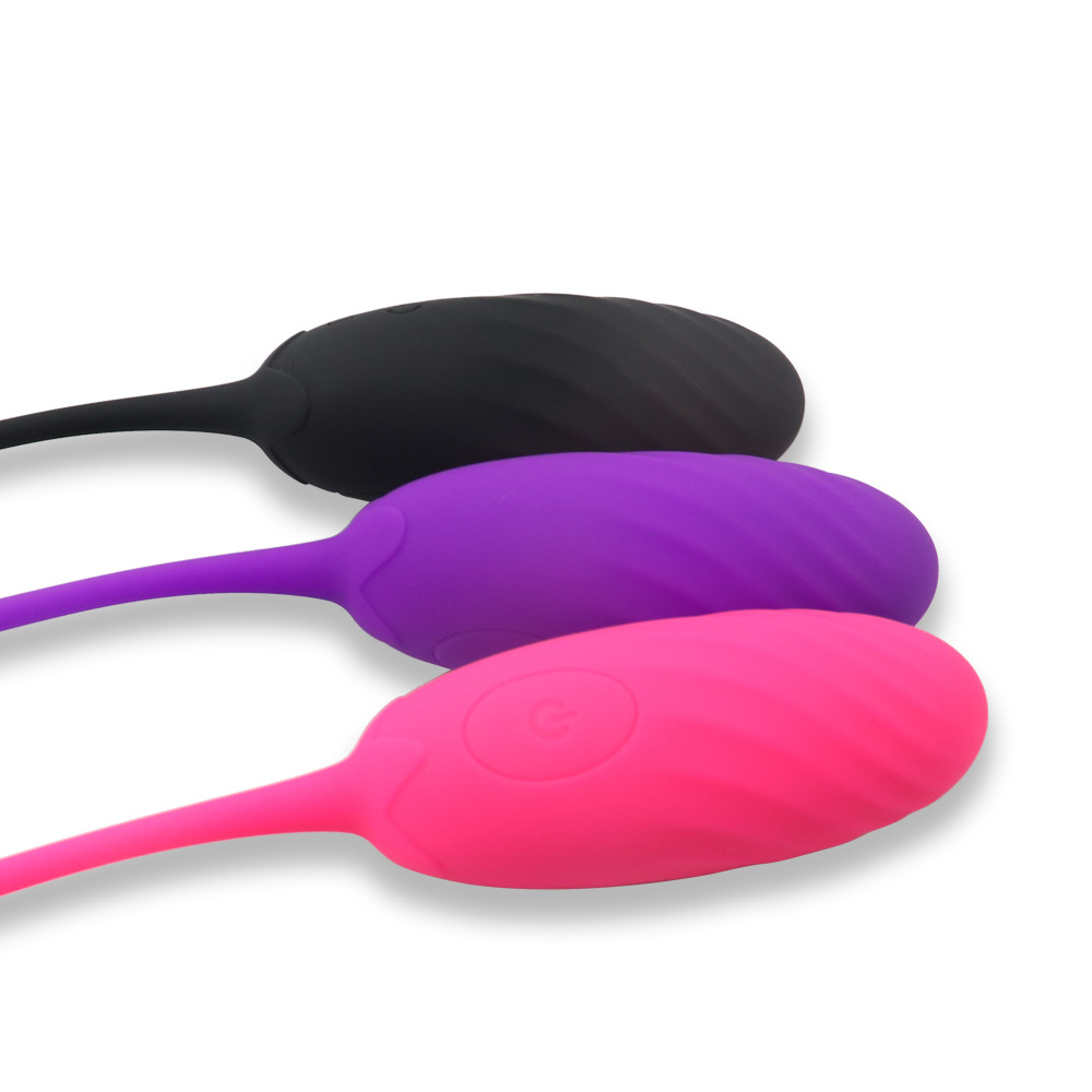 Wireless Remote Control Ribbed Tadpole-Shaped Vibrating Egg for Women – Wearable Clitoral and G-Spot Stimulation Massager