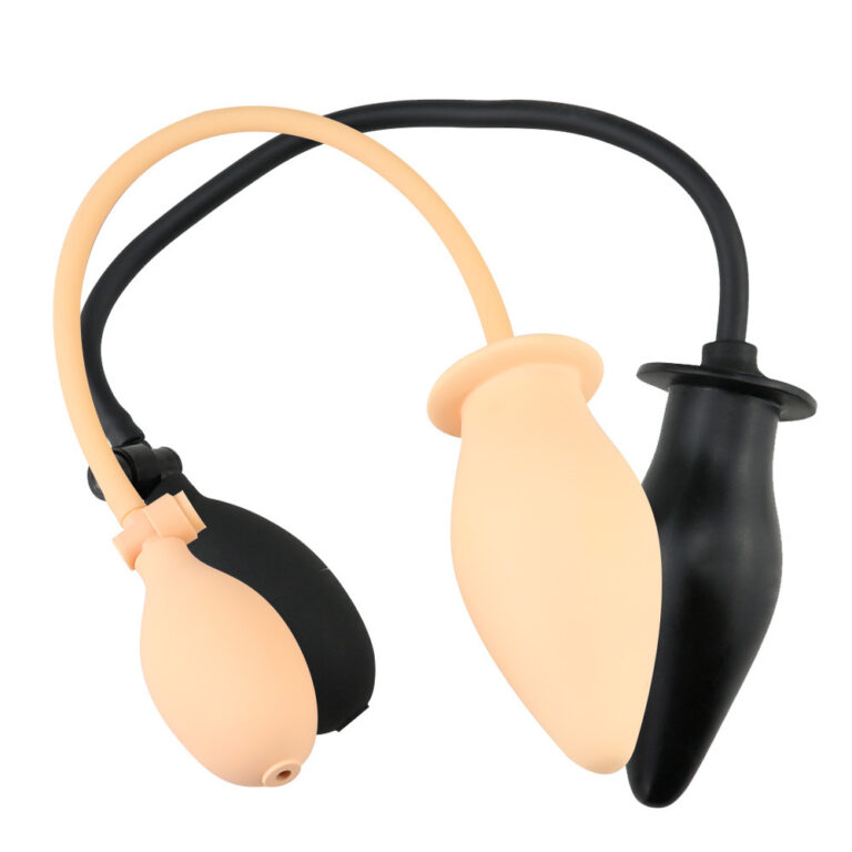Inflatable Anal Plug for Men and Women - Adjustable Air-Pump Anal Expander for Comfortable and Customizable Anal Play