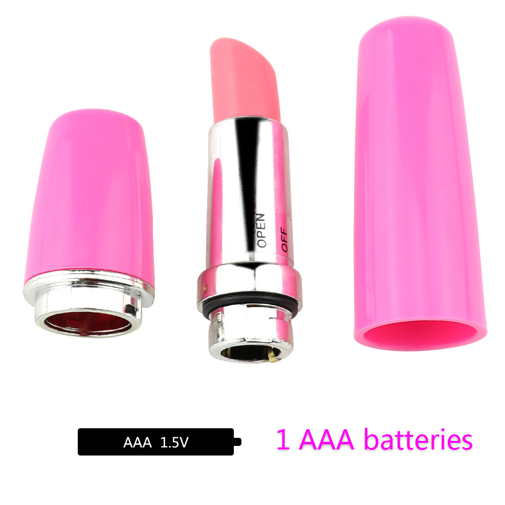 Portable Mini Lipstick Vibrating Bullet for Women - Discreet Personal Massager with AAA Battery Power