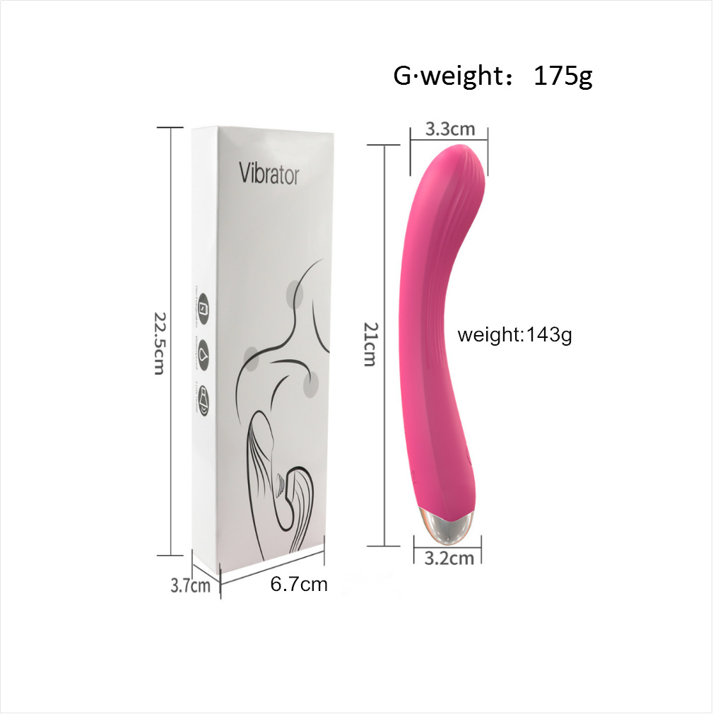 Rechargeable G-Spot Vibrating Massager Wand for Women - Powerful AV Vibration Stick for Self-Pleasure and Relaxation