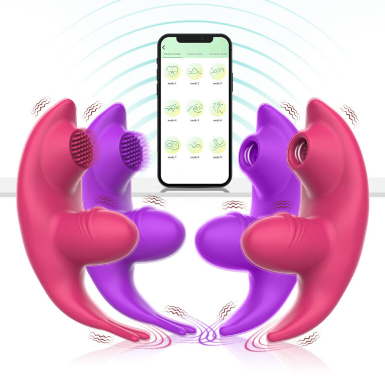 App-Controlled Tongue Licking & Brushing Stimulator Wearable Vibrator for Women, C-Spot, G-Spot & P-Spot Stimulation