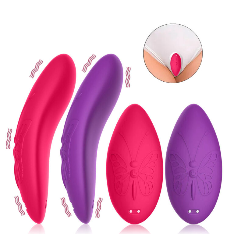 Butterfly Wearable Vibrating Panty Toy for Women - Smartphone APP Controlled, Rechargeable Vibrator for Discreet Pleasure