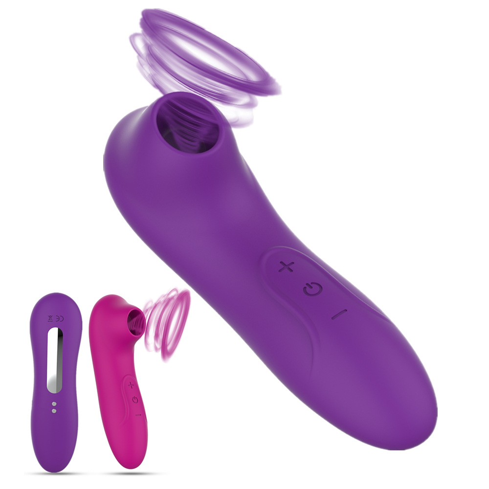 Suction & Vibration Clitoral Stimulator for Women - Breast & Clitoral Pleasure Massage Toy