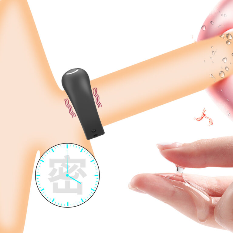 Rechargeable Adjustable Strap Vibrating Delay Cock Ring with App and Remote Control