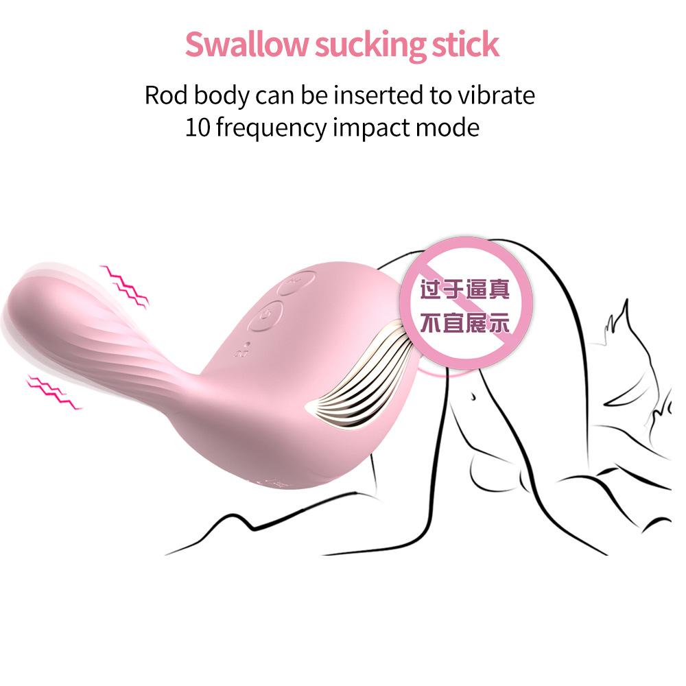 Cute Bird-Shaped Vibrating & Sucking Egg Massager for Women – Stimulating Clitoral Pleasure & Vibration