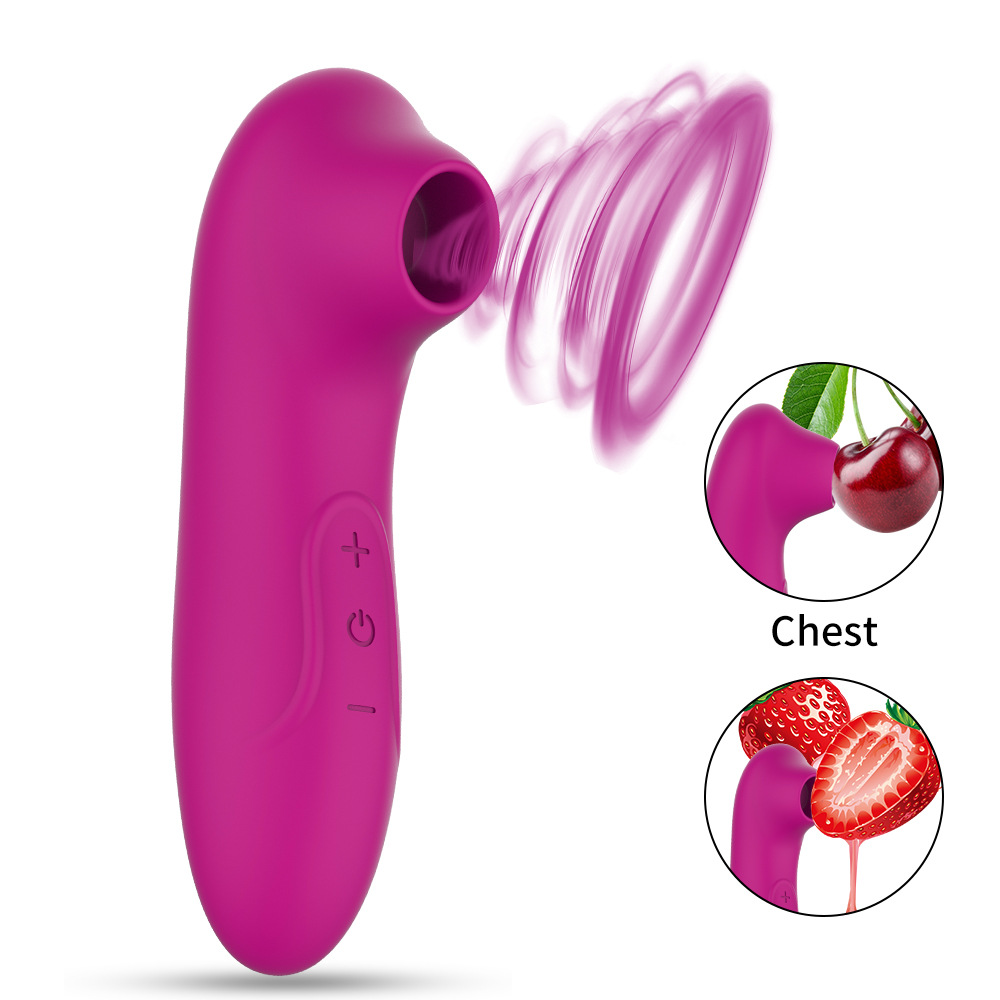 Suction & Vibration Clitoral Stimulator for Women - Breast & Clitoral Pleasure Massage Toy