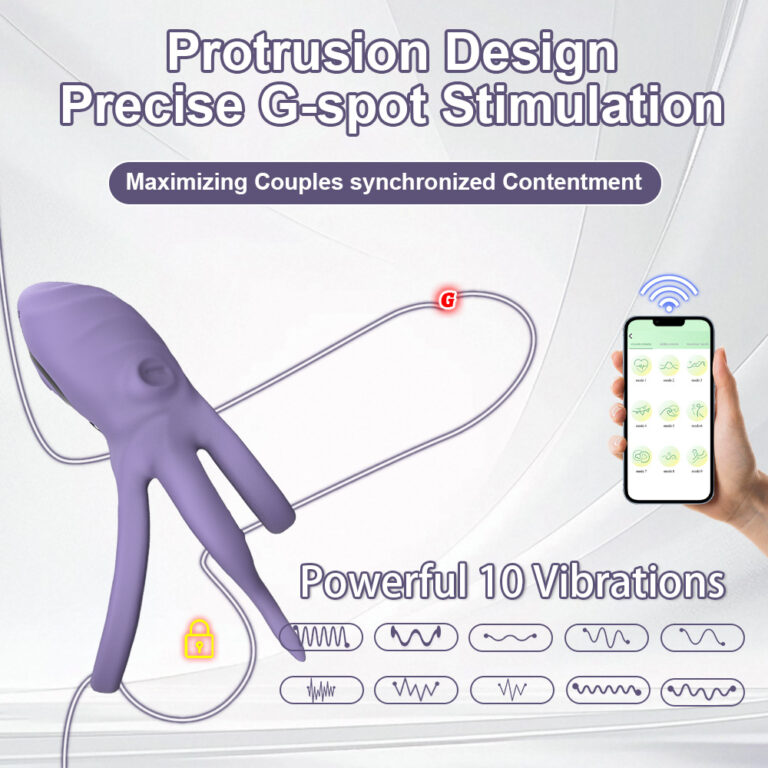 Intense Pleasure with the Octopus-Shaped Vibrating Cock Ring – Smart, Stimulating, and Designed for Him