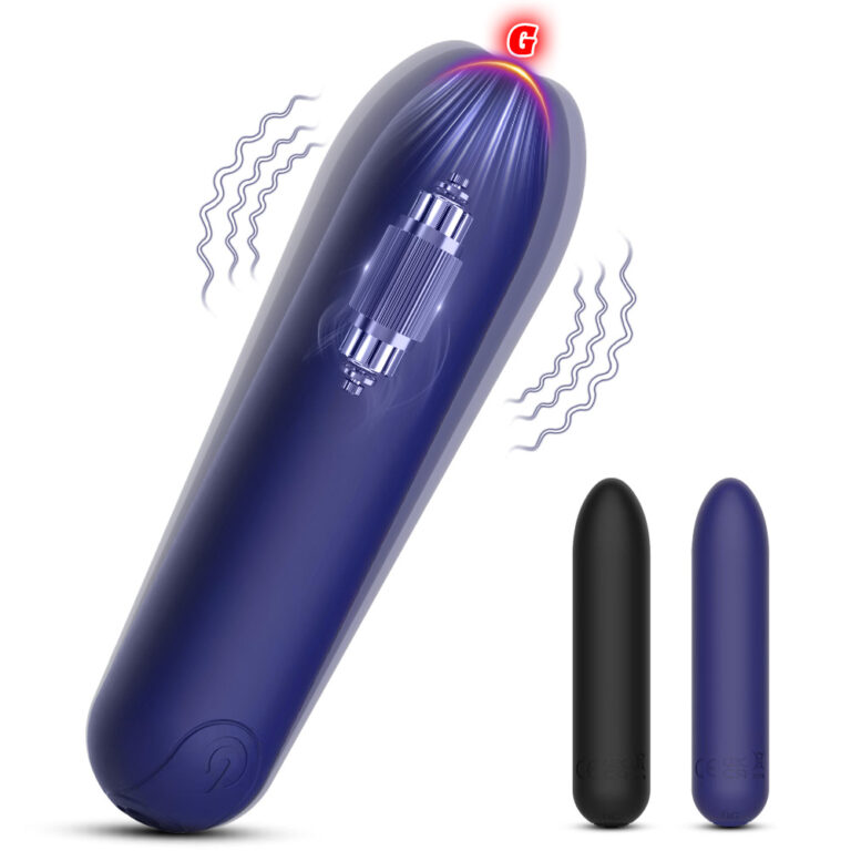 Mini Rechargeable Bullet Vibrator – Powerful G-Spot & C-Spot Stimulator for Women