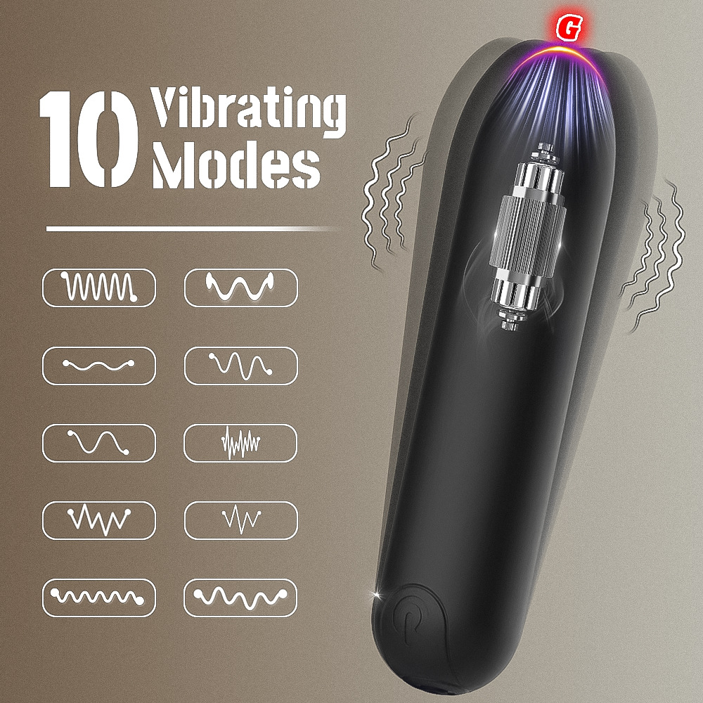 Mini Rechargeable Bullet Vibrator – Powerful G-Spot & C-Spot Stimulator for Women
