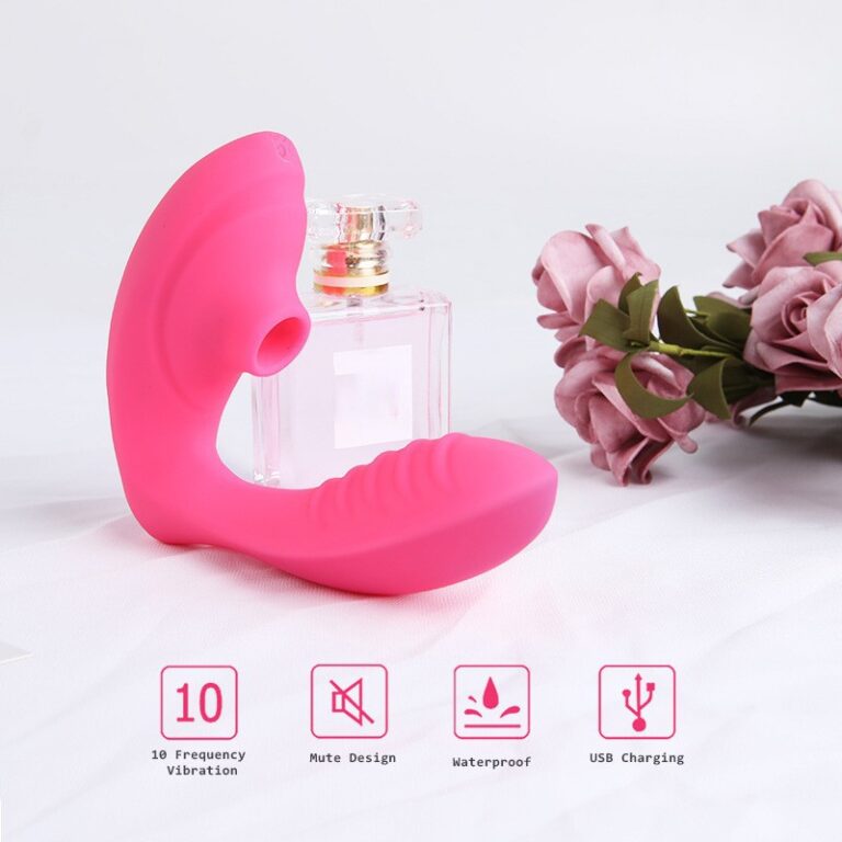 Wearable Suction Vibrator for Women | Dual G-Spot & Clitoral Stimulation
