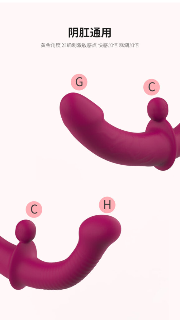 Double-Ended Vibrating Dildo with Remote Control – Realistic Silicone Lesbian Toy for Double Pleasure