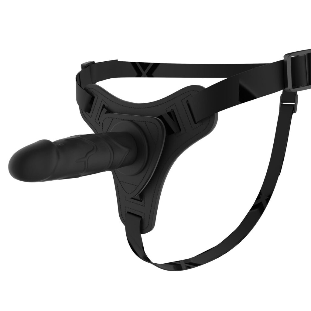 Adjustable Strap-On Dildo Harness for Women & Couples | Realistic Silicone Strap-On Toy