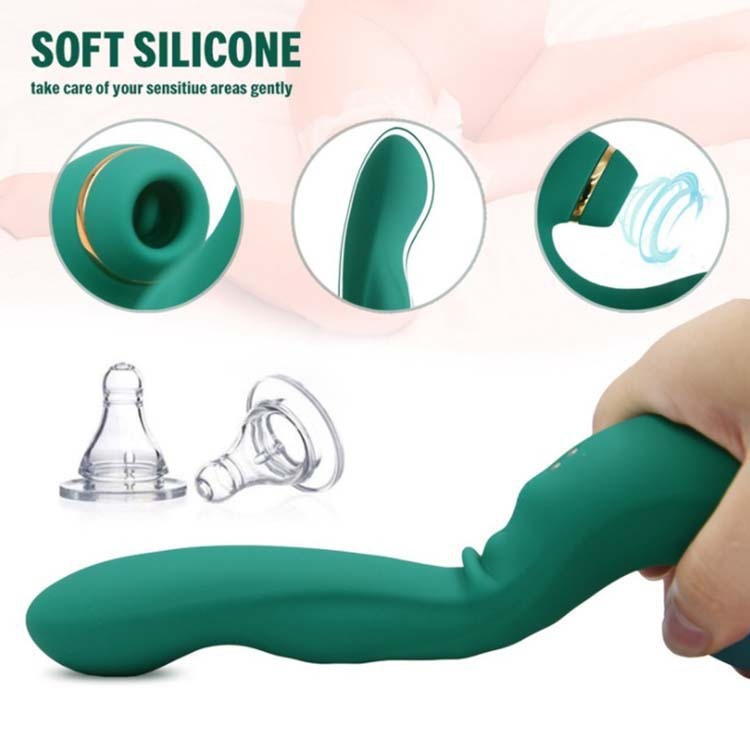 Emerald Suction & Thumping Vibrator – A Luxury Full-Body Pleasure Massager